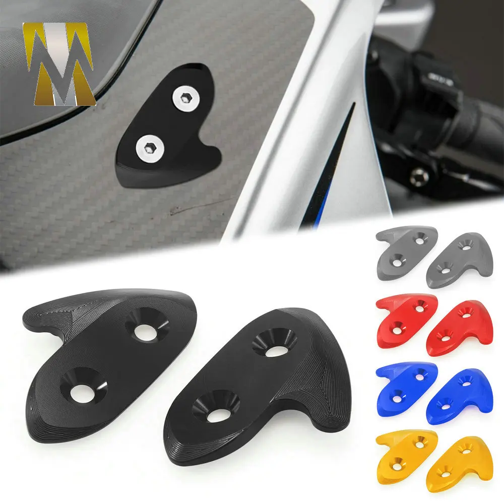 For YAMAHA YZF R1 R1M 2015-2019 Motorcycle Rearview Mirror Base Windshield Drive Eliminator Mirror Hole Cover 2016 2017 2018
For YAMAHA YZF R1 R1M 2015-2019 Motorcycle Rearview Mirror Base Windshield Drive Eliminator Mirror Hole Cover 2016 2017 2018