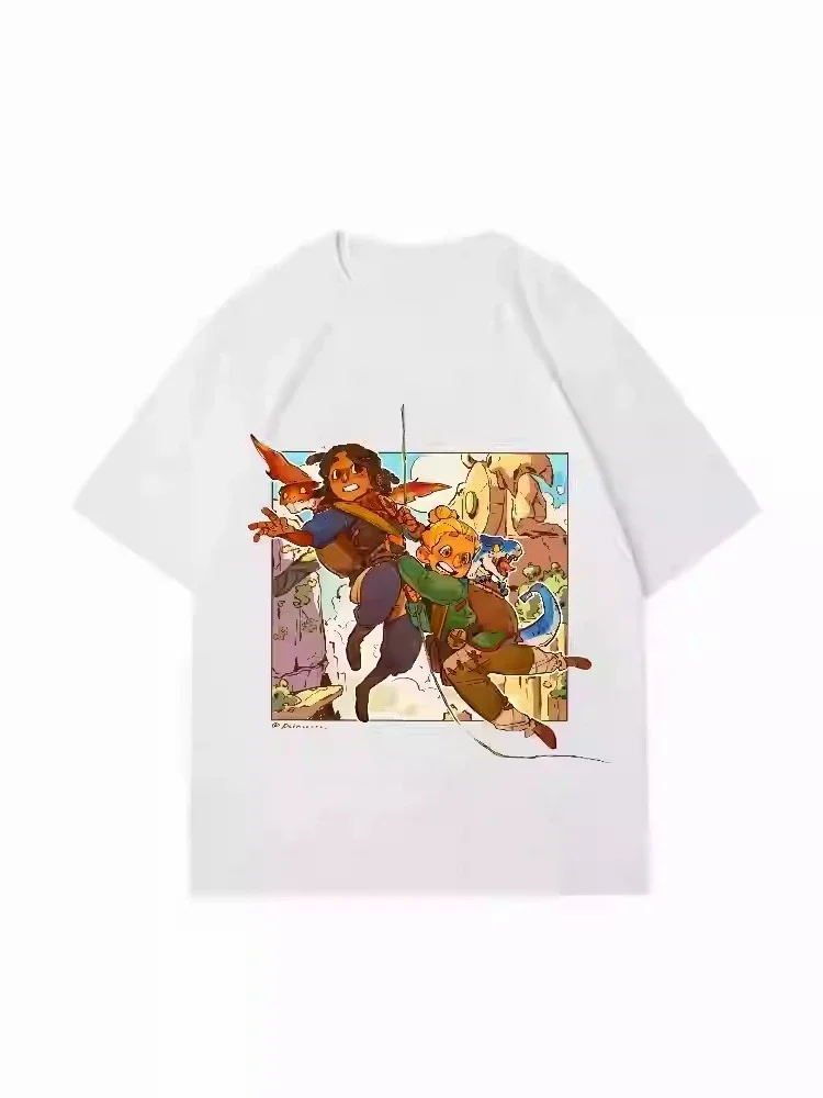 Split Fiction 2025 Summer Game Peripheral T Shirt Men's Women's Casual Classic Round Neck Print Short Sleeve Cotton T Shirt
Split Fiction 2025 Summer Game Peripheral T Shirt Men's Women's Casual Classic Round Neck Print Short Sleeve Cotton T Shirt