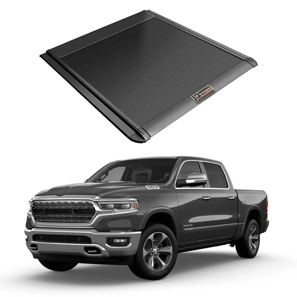 Pickup Roller Shutter Accessories Retractable Tonnoue Cover Aluminium Manual Truck Bed Cap Cover for dodge Ram 1500 2015-2025
Pickup Roller Shutter Accessories Retractable Tonnoue Cover Aluminium Manual Truck Bed Cap Cover for dodge Ram 1500 2015-2025