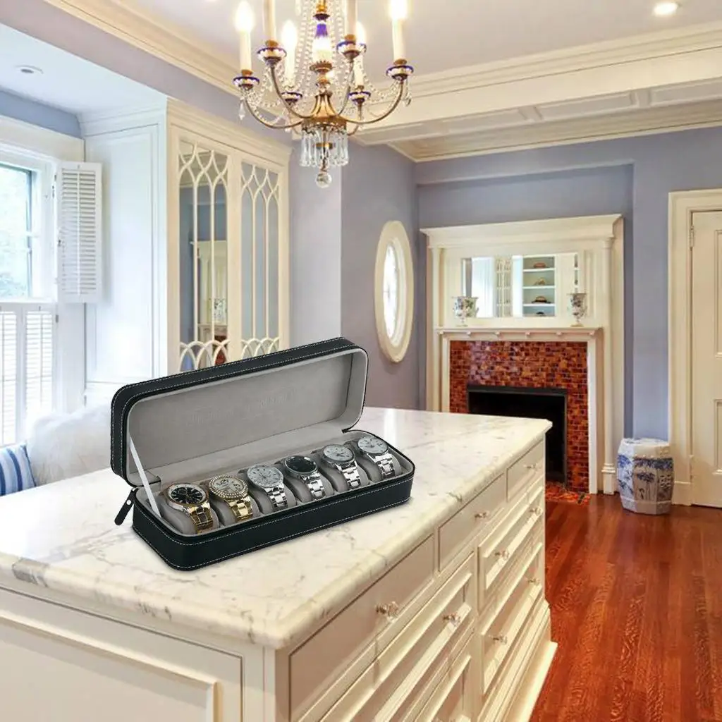 Velvet Lined Zipper Watch Box Bracelet Necklace Organizer Storage Jewelry Display Case for Accessories
Velvet Lined Zipper Watch Box Bracelet Necklace Organizer Storage Jewelry Display Case for Accessories