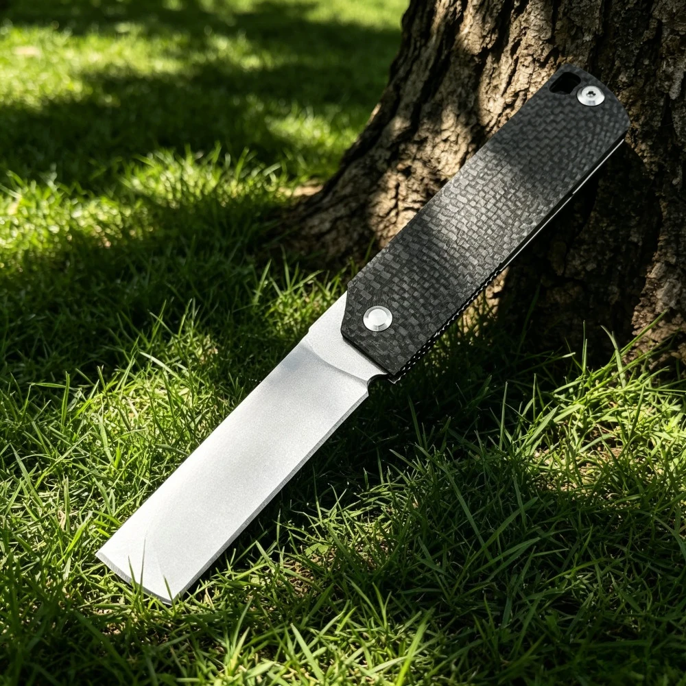5915 EDC Folding Pocket Knife, 420 Steel Handle 8Cr13Mov Blade, Stainless Steel Outdoor Jungle Knife for Hiking
5915 EDC Folding Pocket Knife, 420 Steel Handle 8Cr13Mov Blade, Stainless Steel Outdoor Jungle Knife for Hiking