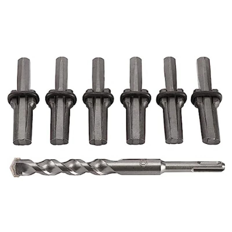 Stone Splitter Hand Tool Kit Stone Splitter with Drill Bit Tools for Splitting Granite Rock Concrete Marble
Stone Splitter Hand Tool Kit Stone Splitter with Drill Bit Tools for Splitting Granite Rock Concrete Marble