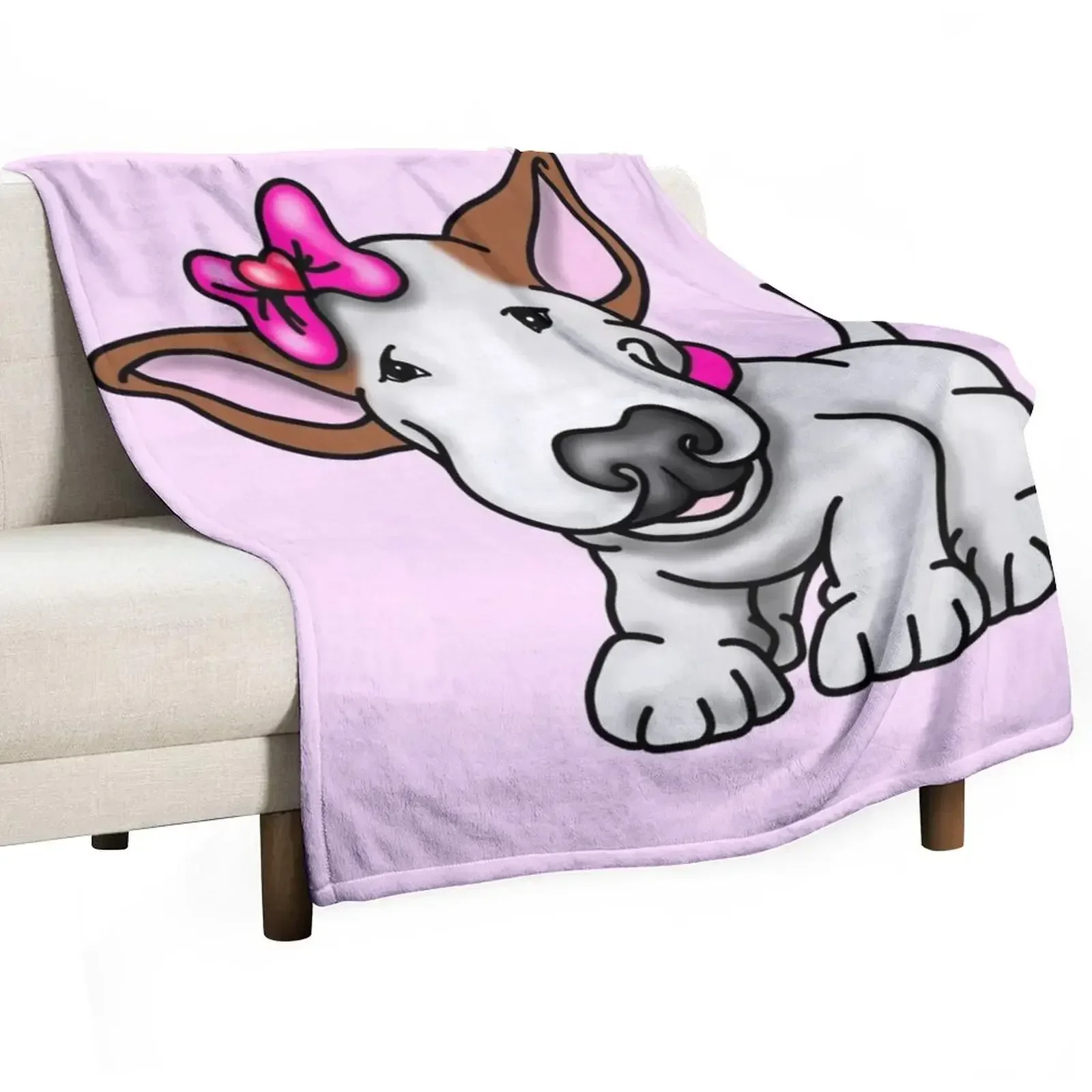 Bow Bullterrier Throw Blanket Thin Soft Blanket for Summer Night Sleeping
Bow Bullterrier Throw Blanket Thin Soft Blanket for Summer Night Sleeping