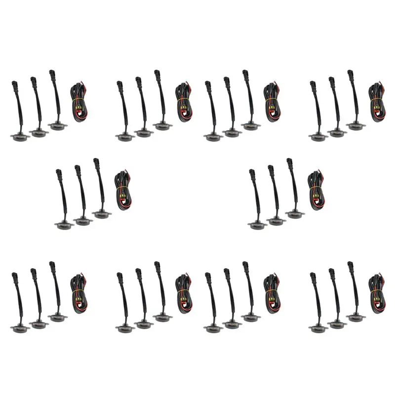 30X Smoked Lens Amber LED Front Grille Running Lights Lamps For Ford F-150 Raptor-T61C
30X Smoked Lens Amber LED Front Grille Running Lights Lamps For Ford F-150 Raptor-T61C