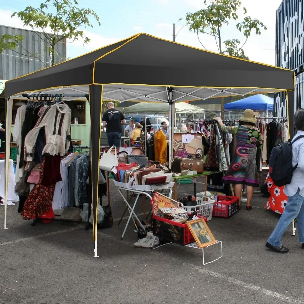 Pop-Up Canopy with 4 Detachable Sidewalls Waterproof Tent for Wedding Party Instant Outdoor Gazebo Stakes, Rope & Sandbags
Pop-Up Canopy with 4 Detachable Sidewalls Waterproof Tent for Wedding Party Instant Outdoor Gazebo Stakes, Rope & Sandbags