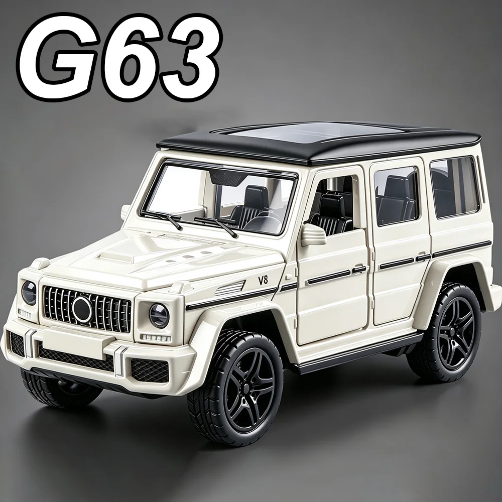 1:36 G63 Alloy Diecast Model Toys Car Rear Wheel Return Force Doors Can Be Opened Miniature Vehices for Boy's Birthday Surprise
1:36 G63 Alloy Diecast Model Toys Car Rear Wheel Return Force Doors Can Be Opened Miniature Vehices for Boy's Birthday Surprise