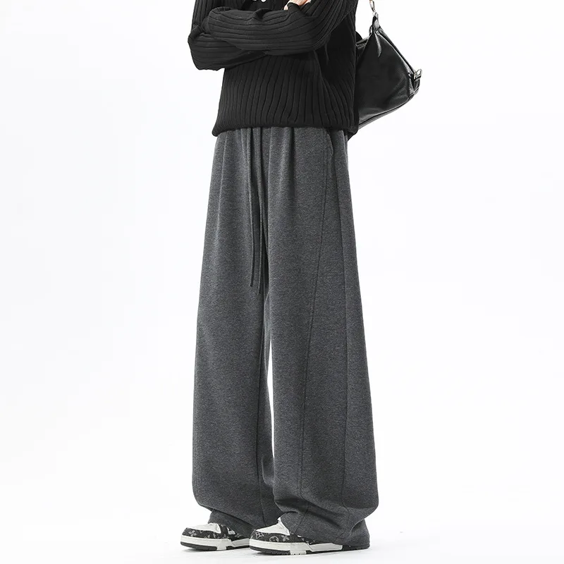 Miter Cutter Sweatpants Men's 2026 Spring and Autumn New Cleanfit Trend Trousers Straight Loose Casual Pants
Miter Cutter Sweatpants Men's 2026 Spring and Autumn New Cleanfit Trend Trousers Straight Loose Casual Pants