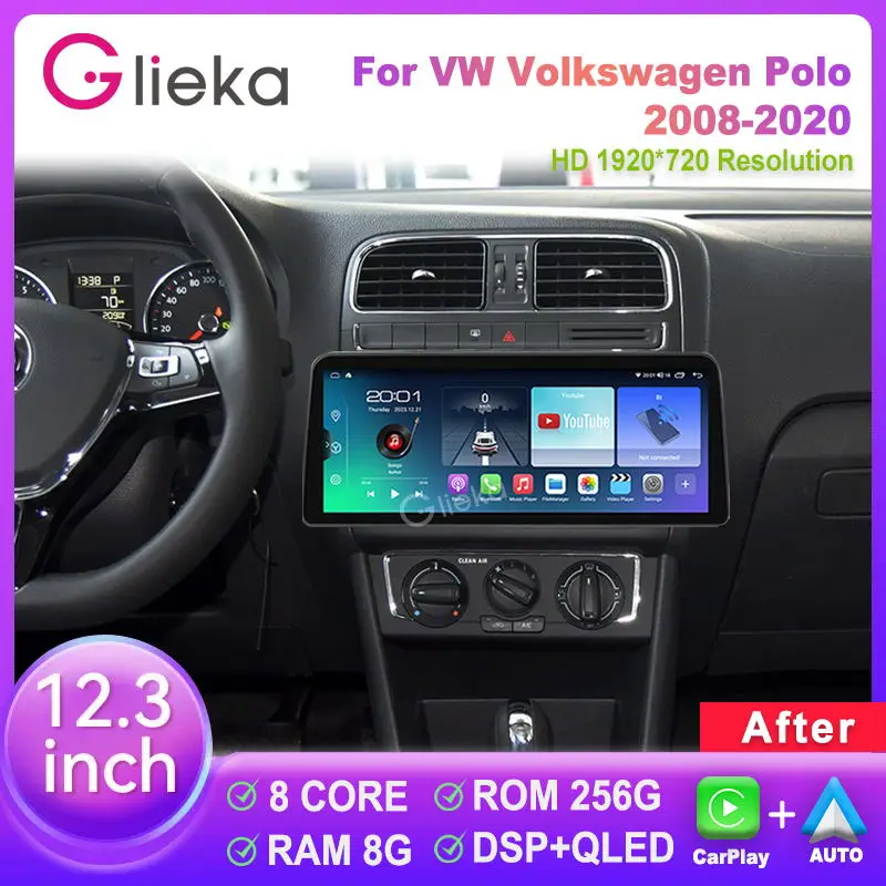 Автомобильный мультимедийный плеер, экран 12,3 дюйма, Android, для VW Volkswagen Polo 2008-2020, радио, стерео, навигация, Wi-Fi
Автомобильный мультимедийный плеер, экран 12,3 дюйма, Android, для VW Volkswagen Polo 2008-2020, радио, стерео, навигация, Wi-Fi