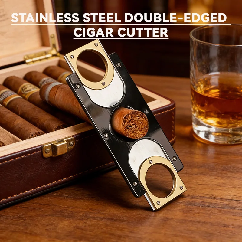 Square Stainless Steel Cigar Cutter New Metal Classic Guillotine Scissors Gift gold Portable Smoking Accessories Gifts For Man
Square Stainless Steel Cigar Cutter New Metal Classic Guillotine Scissors Gift gold Portable Smoking Accessories Gifts For Man