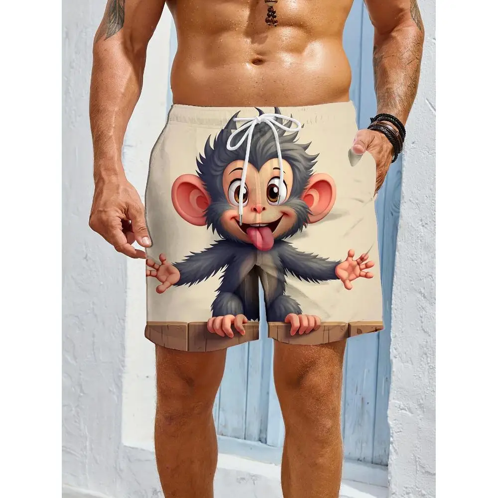 1pcs Men's Short swim trunks2026 Summer 3D Printed Short sleeve Quick drying Men's pants Polyester Breathable running
1pcs Men's Short swim trunks2026 Summer 3D Printed Short sleeve Quick drying Men's pants Polyester Breathable running