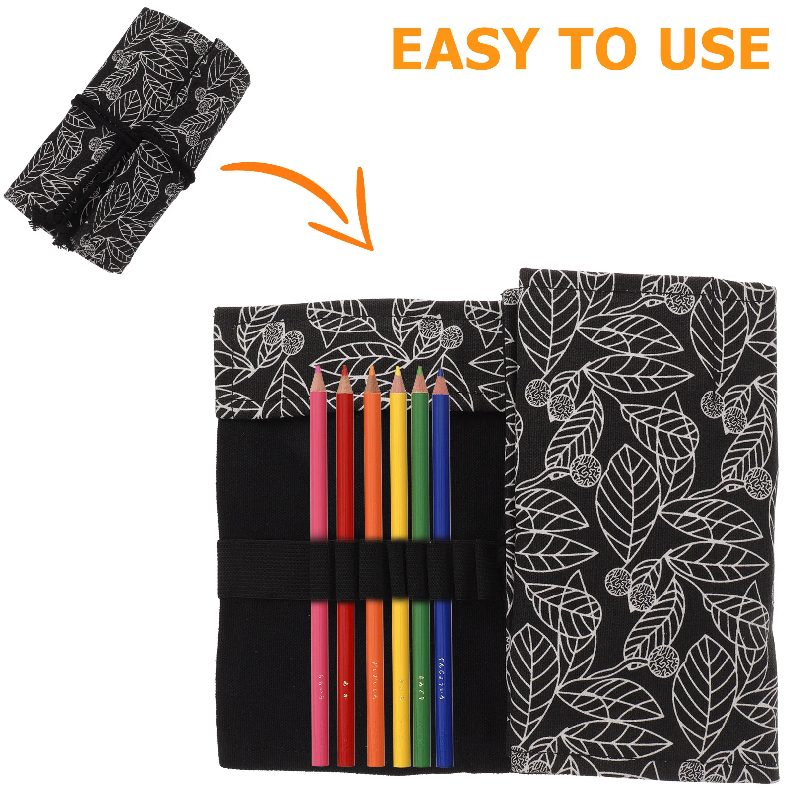 Pencil Case for Artist Roll-up Cases Colored Wrap Marker Storage Bag Rolling Pouch Pencils
Pencil Case for Artist Roll-up Cases Colored Wrap Marker Storage Bag Rolling Pouch Pencils