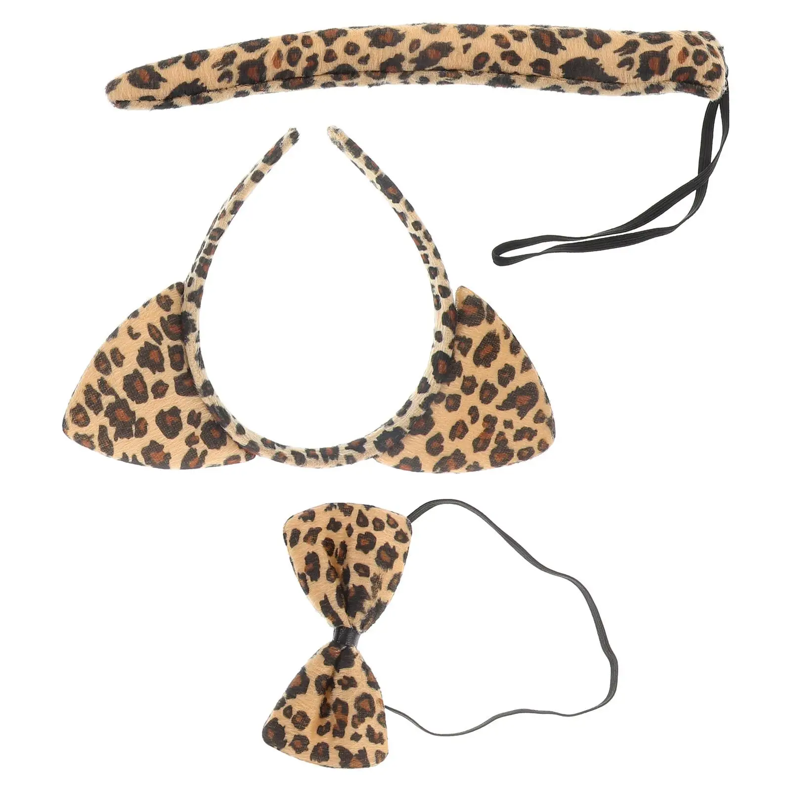 3 Pcs Cat Ears Headband Kids Costume Cartoon Style Cosplay Set Rabbit Tail Bow Tie Elastic Band Comfortable Wear Halloween Party
3 Pcs Cat Ears Headband Kids Costume Cartoon Style Cosplay Set Rabbit Tail Bow Tie Elastic Band Comfortable Wear Halloween Party