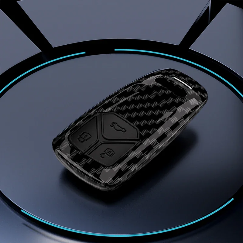 ABS Carbon Fiber Car Key Case Cover For Audi A4 B9 A5 A6 8S 8W Q5 Q7 4M S4 S5 S7 TT TTS TFSI RS Protector Shell Fob Accessories
ABS Carbon Fiber Car Key Case Cover For Audi A4 B9 A5 A6 8S 8W Q5 Q7 4M S4 S5 S7 TT TTS TFSI RS Protector Shell Fob Accessories