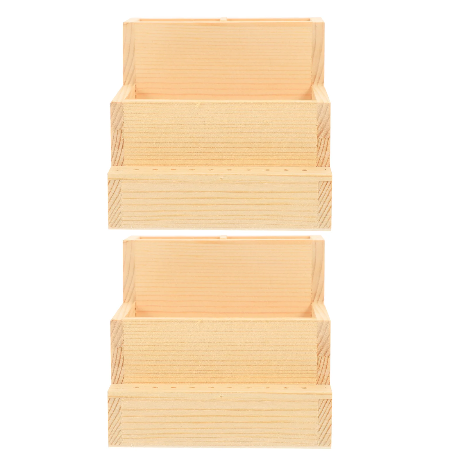 2pcs Manicure Tool Storage Box Wooden Nail Art Tool Storage Plate 10 Holes Double Layer For Nail Drill Bits Organizer Portable
2pcs Manicure Tool Storage Box Wooden Nail Art Tool Storage Plate 10 Holes Double Layer For Nail Drill Bits Organizer Portable