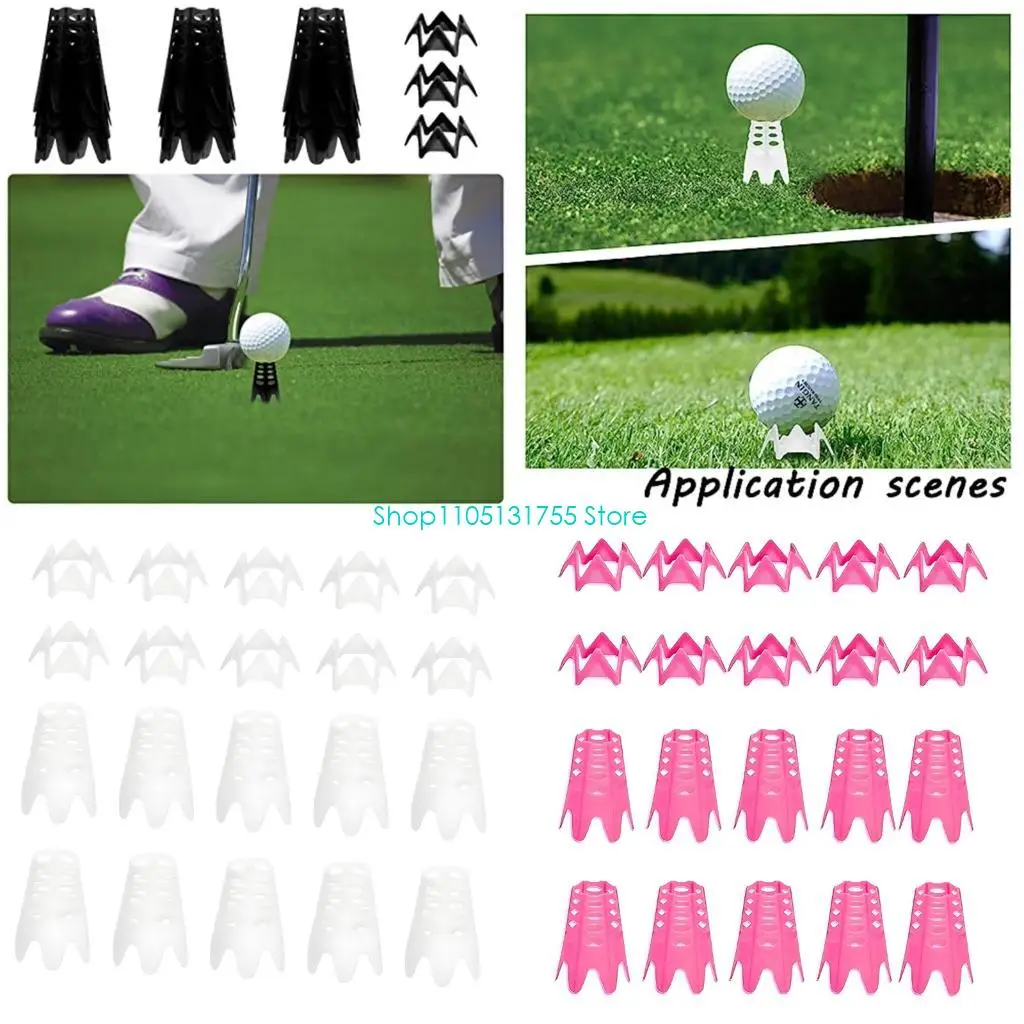 K0EF 20Pcs Portable Golf Tees Replacement With 10 Big And 10 Small Sizes Golf Simulator Tees for Perfect Ball Positioning
K0EF 20Pcs Portable Golf Tees Replacement With 10 Big And 10 Small Sizes Golf Simulator Tees for Perfect Ball Positioning