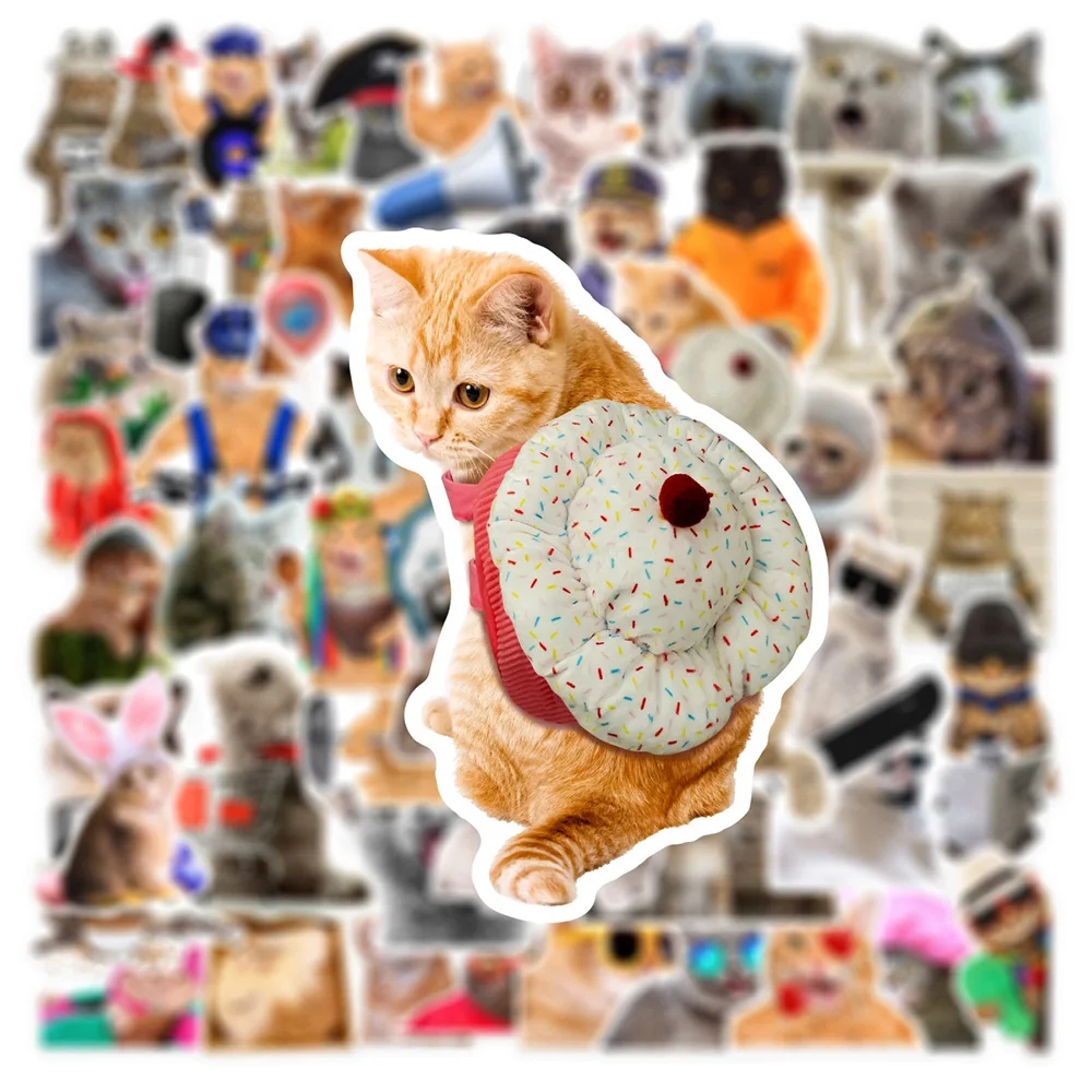 10/30/66pcs Funny Animal Cat Meme Graffiti Stickers Cute Cartoon Kitten Sticker Waterproof DIY Luggage Phone Notebook Decals Toy
10/30/66pcs Funny Animal Cat Meme Graffiti Stickers Cute Cartoon Kitten Sticker Waterproof DIY Luggage Phone Notebook Decals Toy