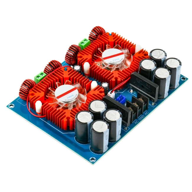 Chip TDA8954TH digital power amplifier board high-power dual-channel 420W*2 AC24V 4V
Chip TDA8954TH digital power amplifier board high-power dual-channel 420W*2 AC24V 4V
