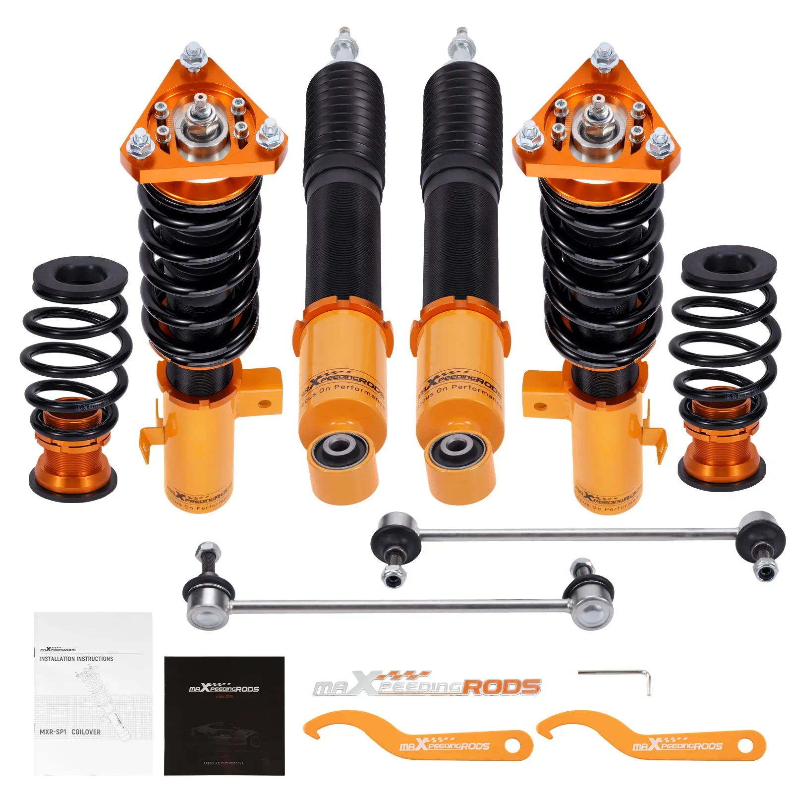 24-Way Damper Coilovers Suspension Lowering Kit For Honda Civic FB/FG 2012-2015 Shock Absorber 81477313, Automobile tool parts
24-Way Damper Coilovers Suspension Lowering Kit For Honda Civic FB/FG 2012-2015 Shock Absorber 81477313, Automobile tool parts