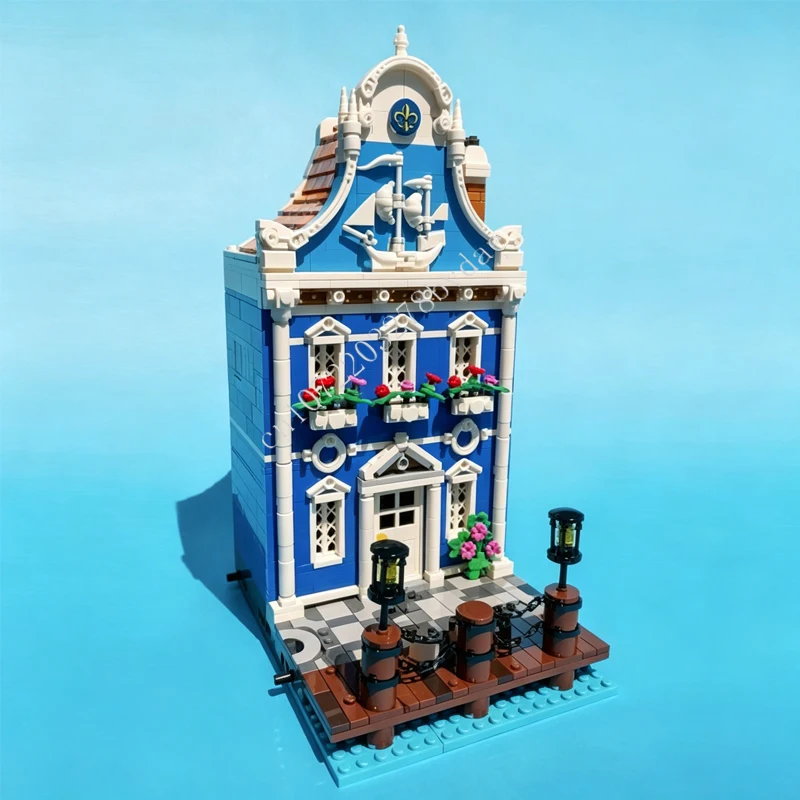 1812PCS Captain's House MOC Creative street view Model Building Block Architecture DIY Education Assembly Model Toy Holiday Gift
1812PCS Captain's House MOC Creative street view Model Building Block Architecture DIY Education Assembly Model Toy Holiday Gift