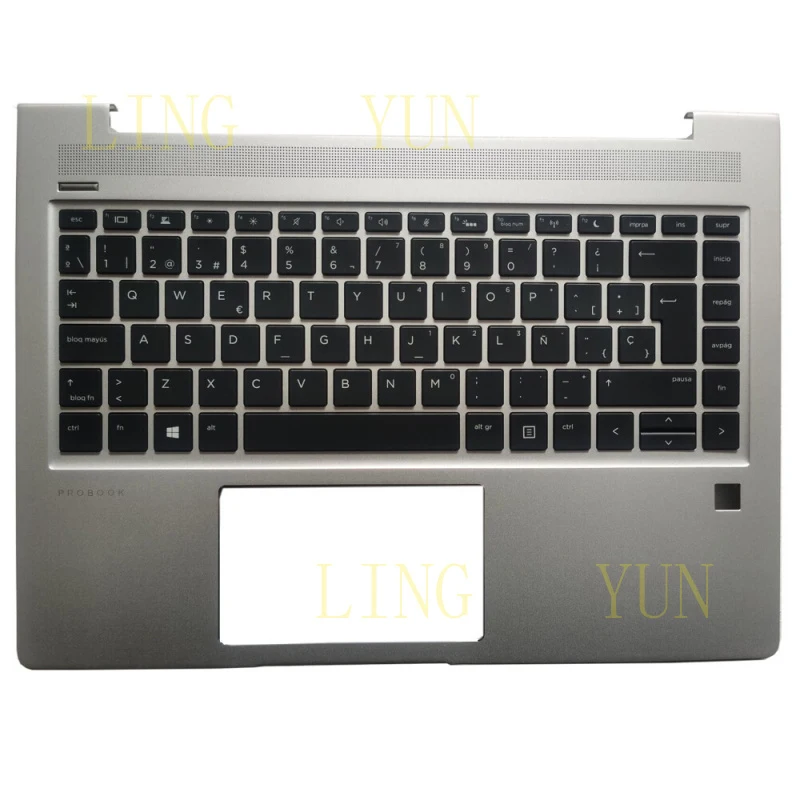 Z Spanish/Latin Palmrest Keyboard Cover FOR HP ProBook 440 G6/445 G6/440 G7/445/G7
Z Spanish/Latin Palmrest Keyboard Cover FOR HP ProBook 440 G6/445 G6/440 G7/445/G7