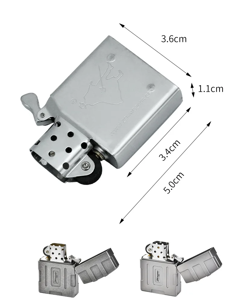 New Popular Titanium Alloy Lighter Convenient Flip Cover Cigarette Lighter Durable Men's Gift Cigarette Accessories
New Popular Titanium Alloy Lighter Convenient Flip Cover Cigarette Lighter Durable Men's Gift Cigarette Accessories