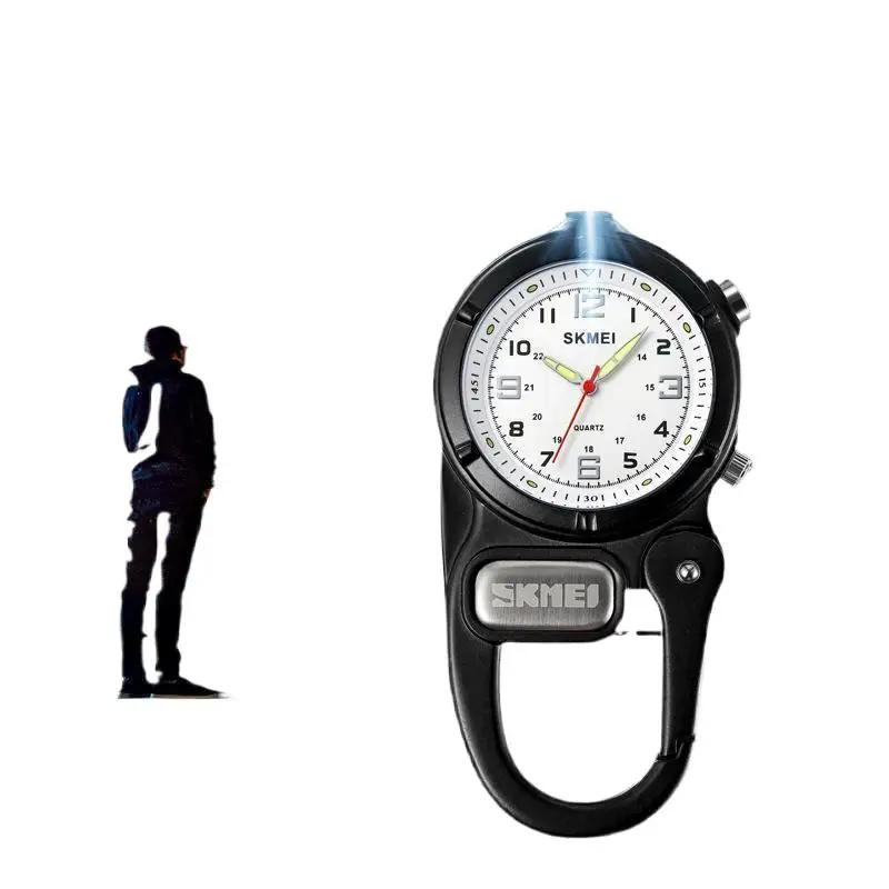 SkmeiNew Multi-Functional Luminous Sports Hanging Buckle Watch with Flashlight Outdoor Travel Climbing Button Carabiner Pocket W
SkmeiNew Multi-Functional Luminous Sports Hanging Buckle Watch with Flashlight Outdoor Travel Climbing Button Carabiner Pocket W