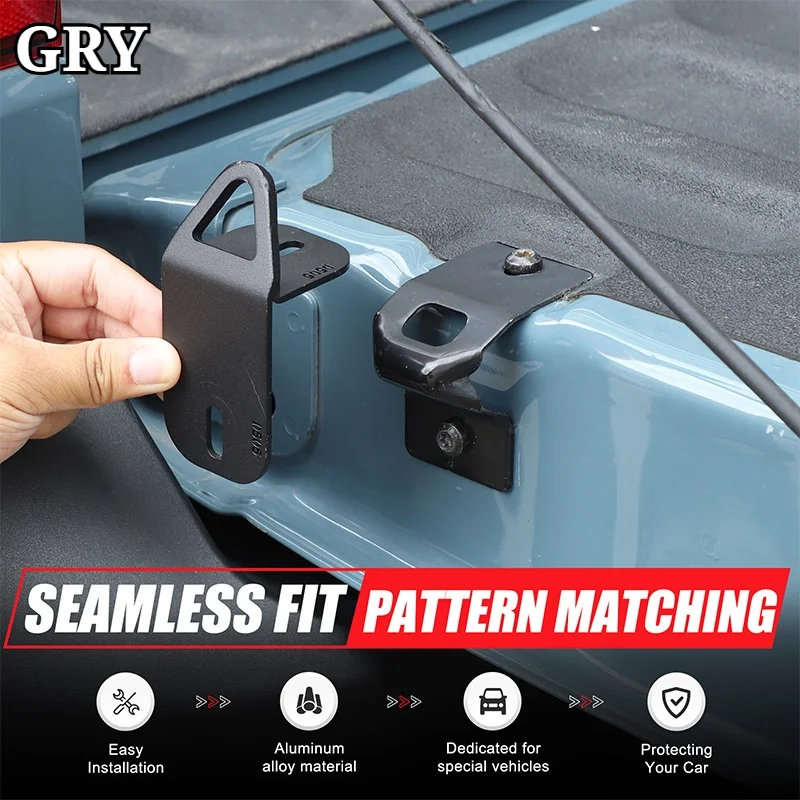 Car Tailgate Extension Anchor Points Bracket For Ford Maverick 2022-2026 Carbon Steel Black Exterior Accessories
Car Tailgate Extension Anchor Points Bracket For Ford Maverick 2022-2026 Carbon Steel Black Exterior Accessories