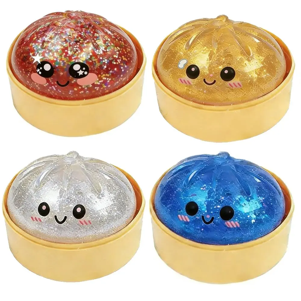 Glitter Dumpling Squishy, 2026 New Bun Squeeze Stress Relief Ball with Steamer Box for Stress Relief
Glitter Dumpling Squishy, 2026 New Bun Squeeze Stress Relief Ball with Steamer Box for Stress Relief