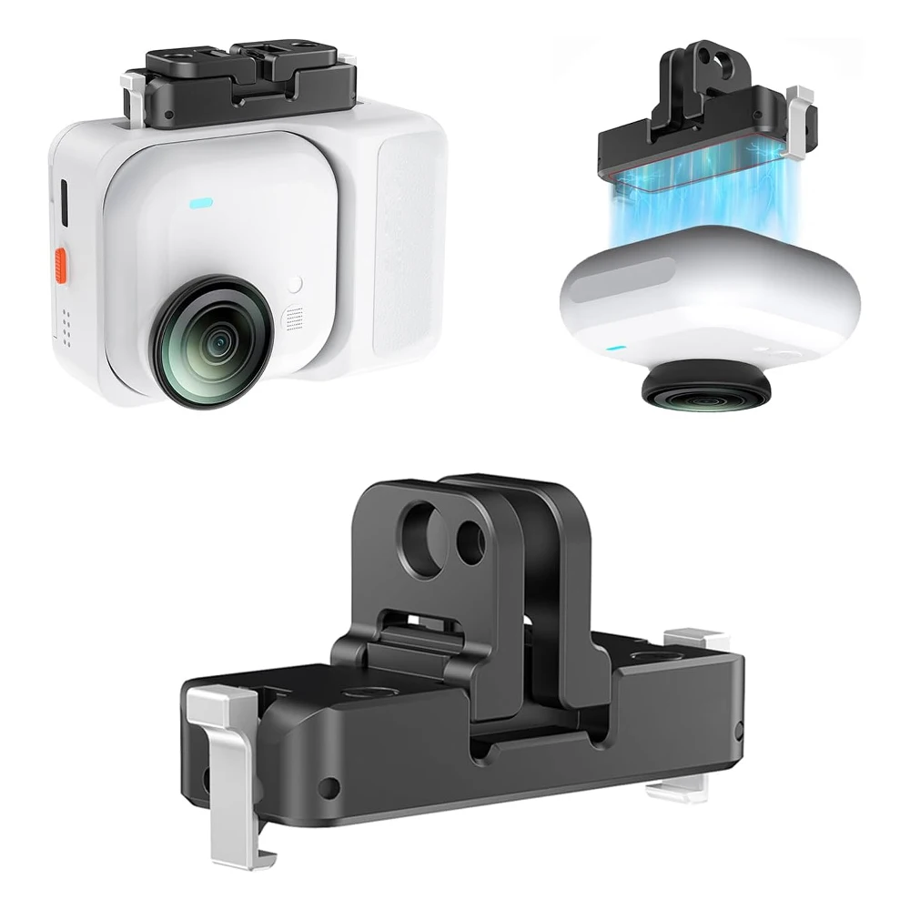 Magnetic Quick Release Mount for Insta360 GO Ultra,Camera Expansion Mount Adapter Metal Base 1/4 Thread Interface Holder Bracket
Magnetic Quick Release Mount for Insta360 GO Ultra,Camera Expansion Mount Adapter Metal Base 1/4 Thread Interface Holder Bracket