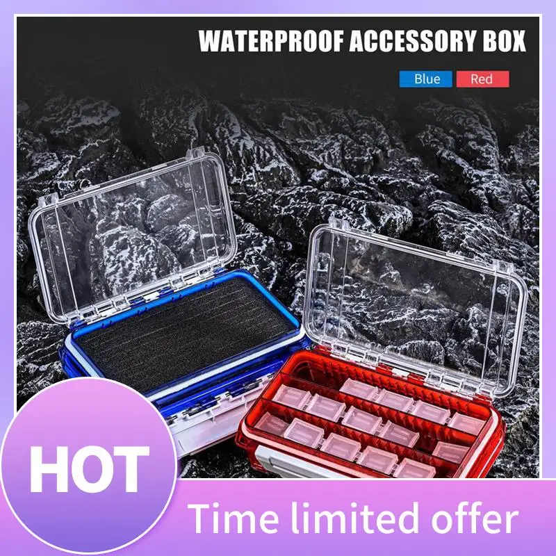 ABXI 2 Pcs Waterproof Rock Fishing Accessories Box, Lead Hook Storage Box Fishing Gear, Fishing Accessories
ABXI 2 Pcs Waterproof Rock Fishing Accessories Box, Lead Hook Storage Box Fishing Gear, Fishing Accessories