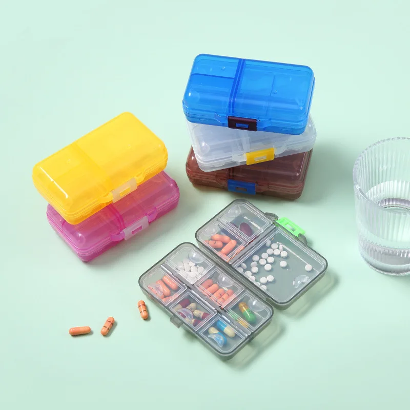 1PC 9 Grids Medicine Box Portable Double-Layer Distribution Medicine Storage Box Mini Clear Daily Container Home Travel Supplies
1PC 9 Grids Medicine Box Portable Double-Layer Distribution Medicine Storage Box Mini Clear Daily Container Home Travel Supplies