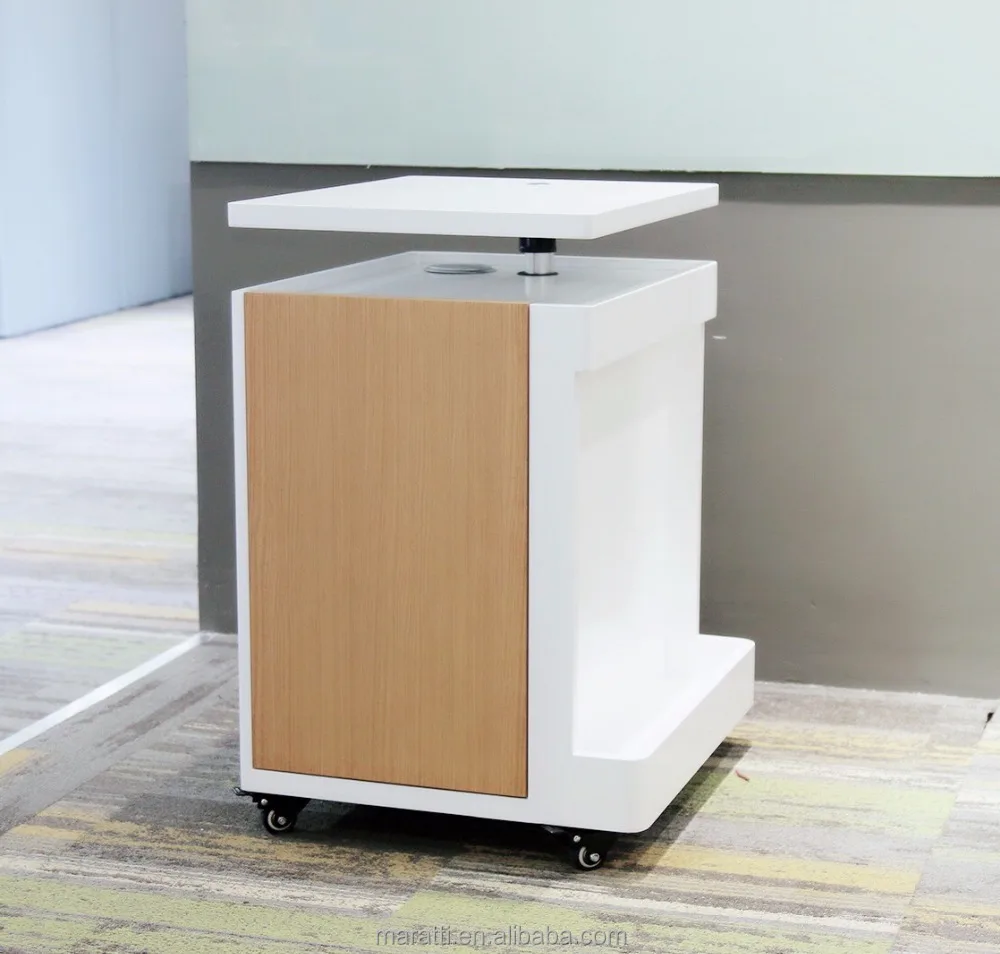 Современный умный офисный стол-трансформер с подъемным механизмом и шкафами для хранения
Современный умный офисный стол-трансформер с подъемным механизмом и шкафами для хранения