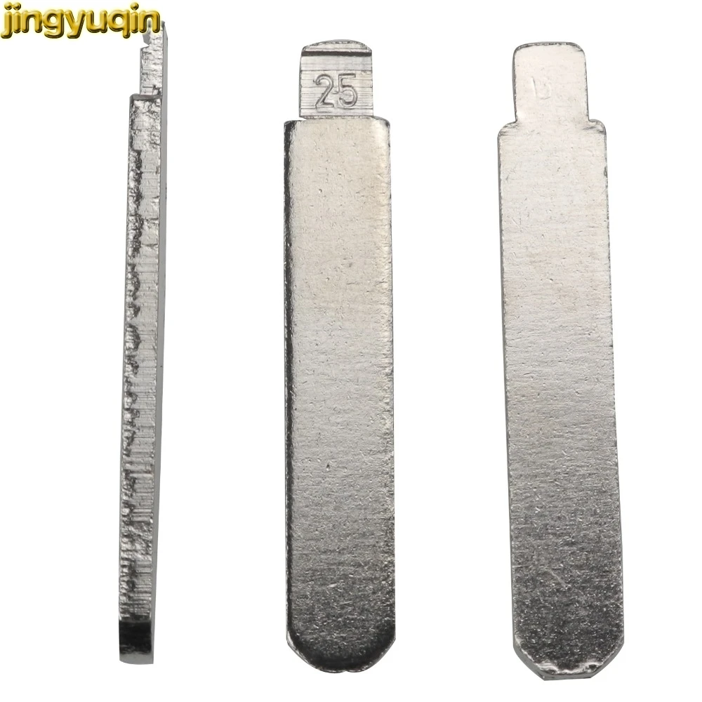 Jingyuqin 10PCS Remote Folding Flip NO.25 Key Blade for Honda Accord Fit Civic City BYD Car Key Blank Replacement
Jingyuqin 10PCS Remote Folding Flip NO.25 Key Blade for Honda Accord Fit Civic City BYD Car Key Blank Replacement
