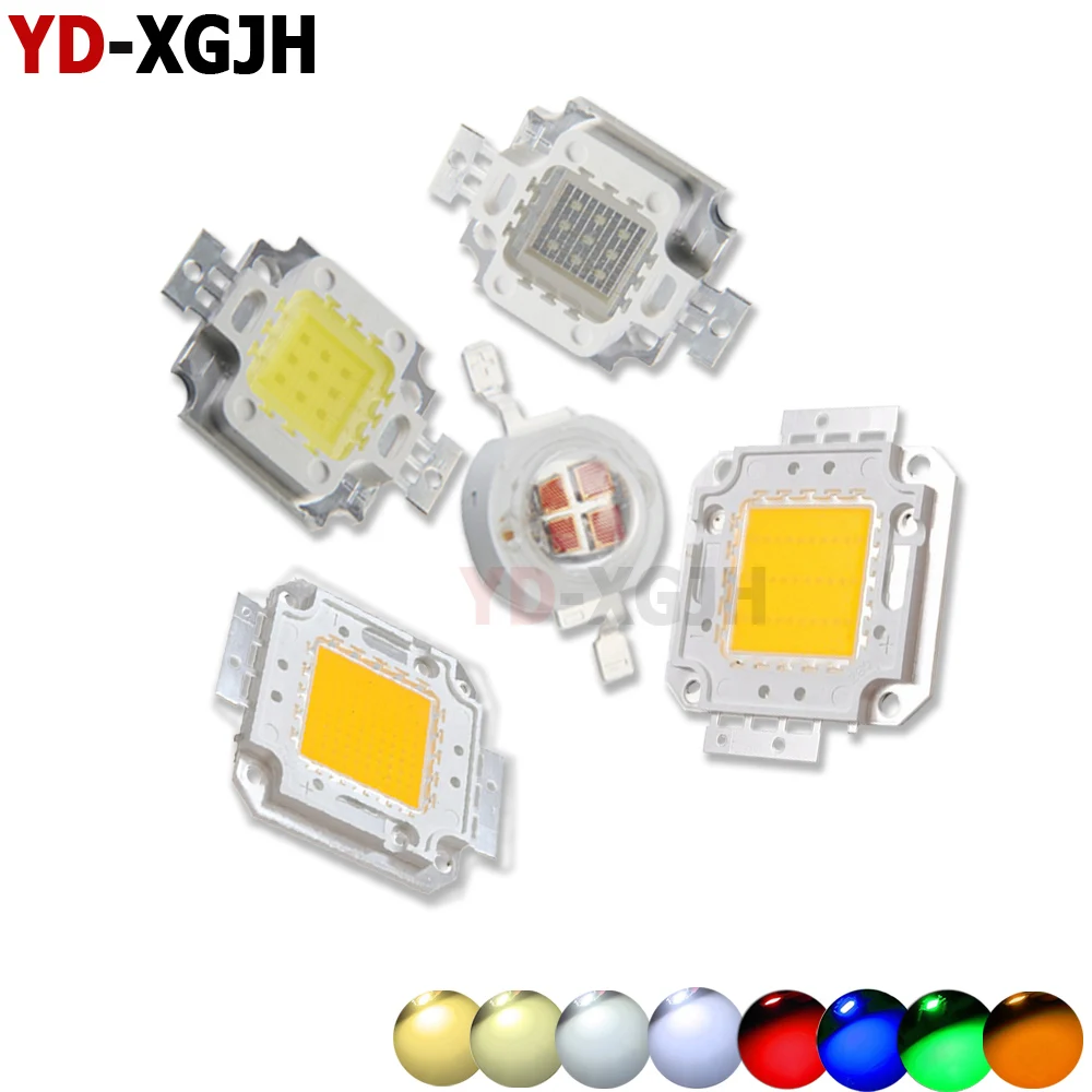 High Power LED COB Chip SMD Light Warm White Red Green Blue Yellow For 1W 3W 5W 10W 20W 30W 50W 100 Watt DIY Outdoor LED light
High Power LED COB Chip SMD Light Warm White Red Green Blue Yellow For 1W 3W 5W 10W 20W 30W 50W 100 Watt DIY Outdoor LED light