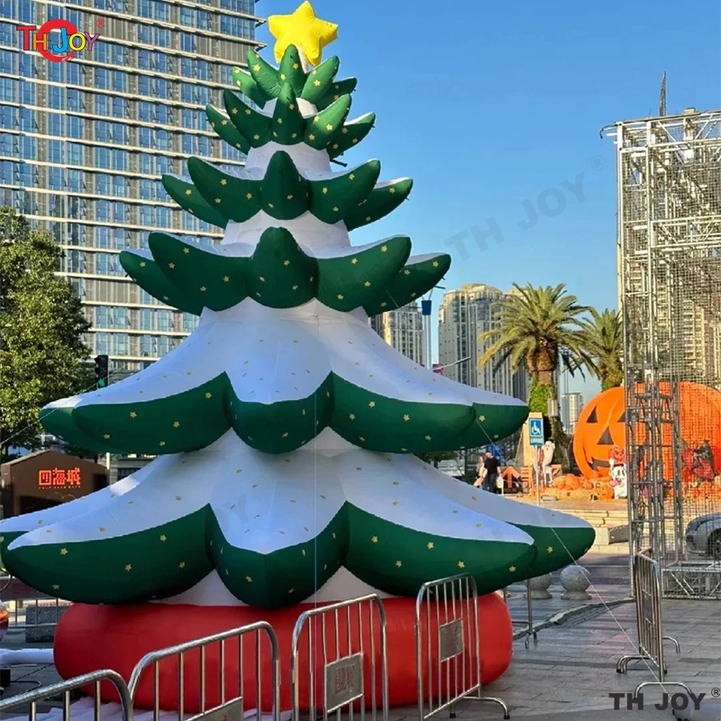 26Ft Tall Big Inflatable Green Christmas Tree with Multicolor Boxes and Star
26Ft Tall Big Inflatable Green Christmas Tree with Multicolor Boxes and Star