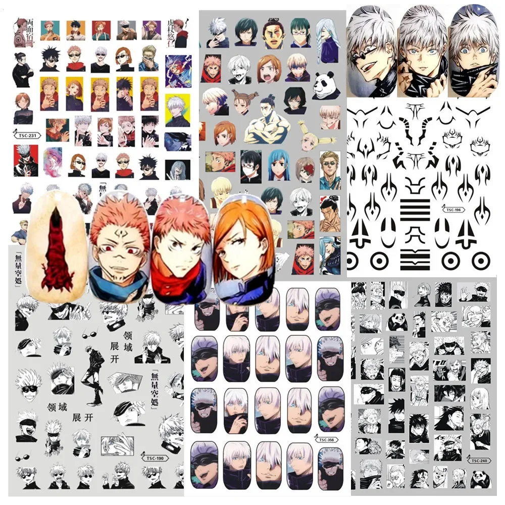 TSC-356 Gojo Satoru ごじょうさとる 3d nail art stickers decal template diy nail tool decorations
TSC-356 Gojo Satoru ごじょうさとる 3d nail art stickers decal template diy nail tool decorations