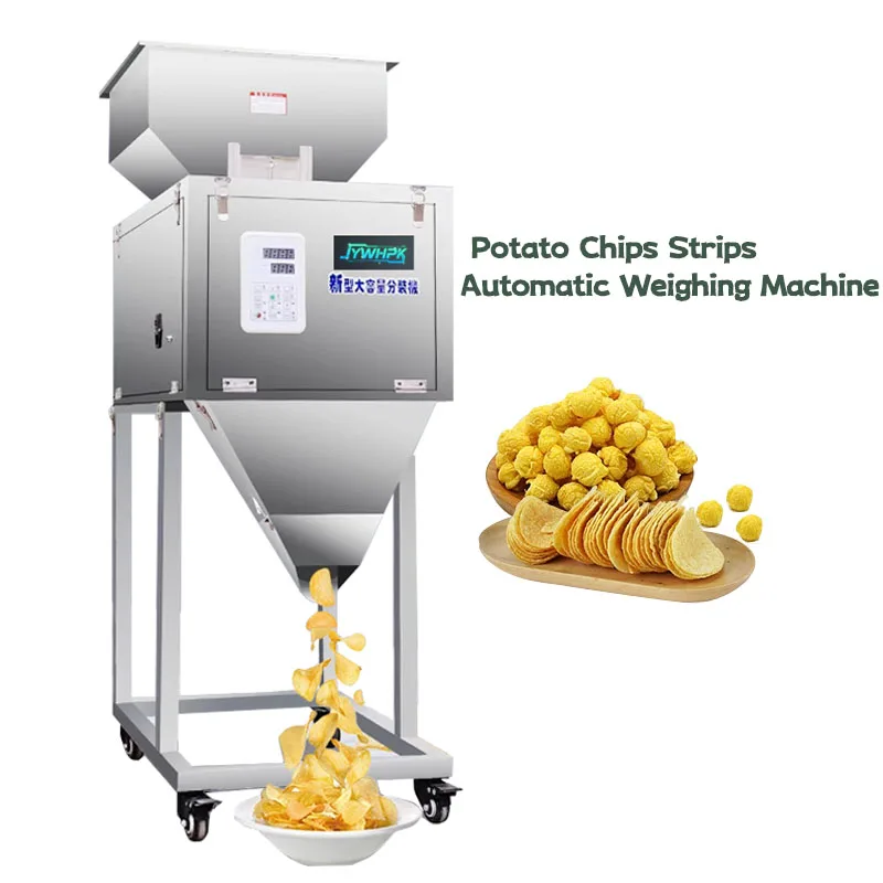 10g -100g Potato Chips Strips Automatic Weighing Packing Machine Granular Powder Racking Machine Hight-Quality Filling machine
10g -100g Potato Chips Strips Automatic Weighing Packing Machine Granular Powder Racking Machine Hight-Quality Filling machine
