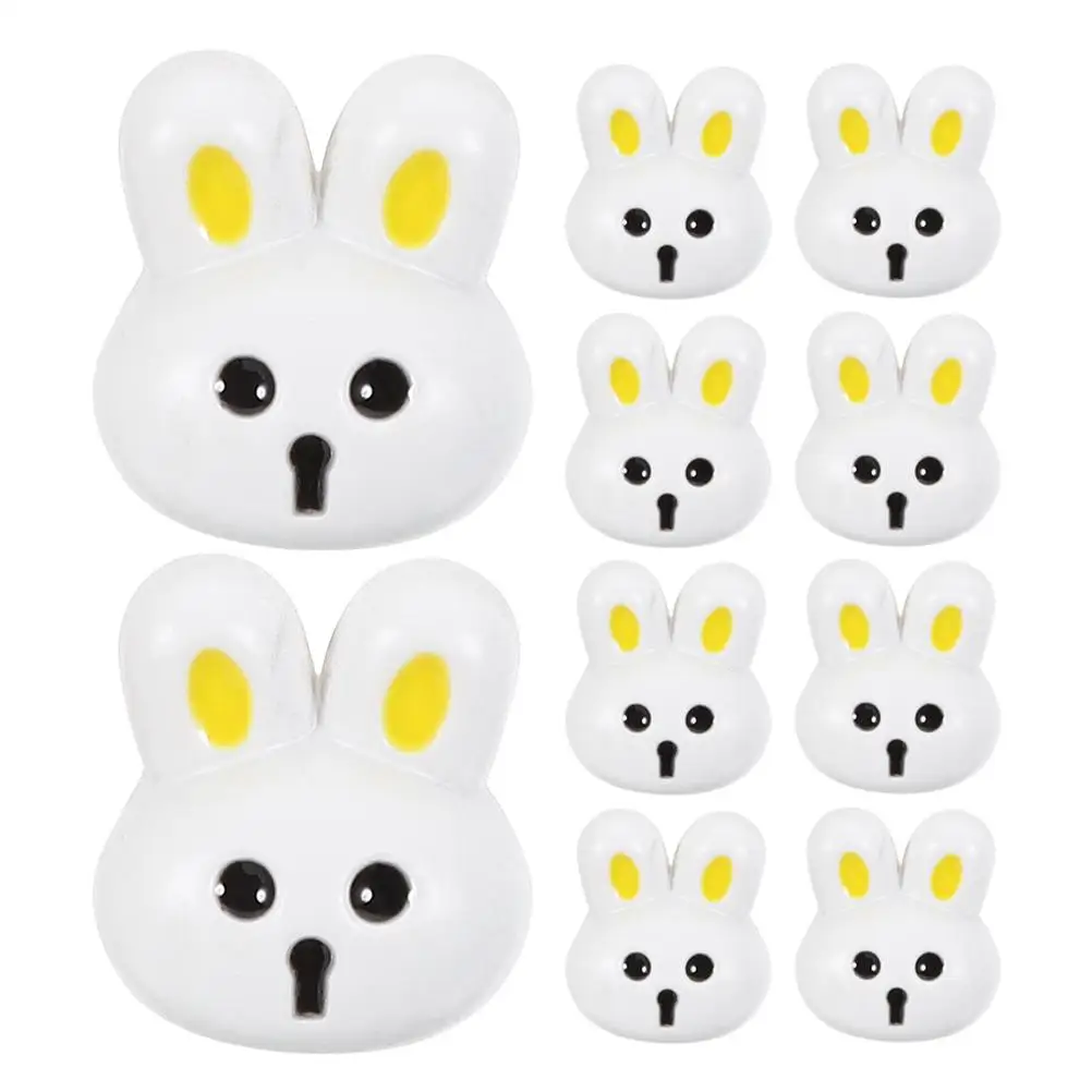10 Pcs Rabbit Buttons DIY Decorative Craft Easter Clothes Sewing Bunny Shirt Coat Kid Clothing Resin Round Replacement 
10 Pcs Rabbit Buttons DIY Decorative Craft Easter Clothes Sewing Bunny Shirt Coat Kid Clothing Resin Round Replacement