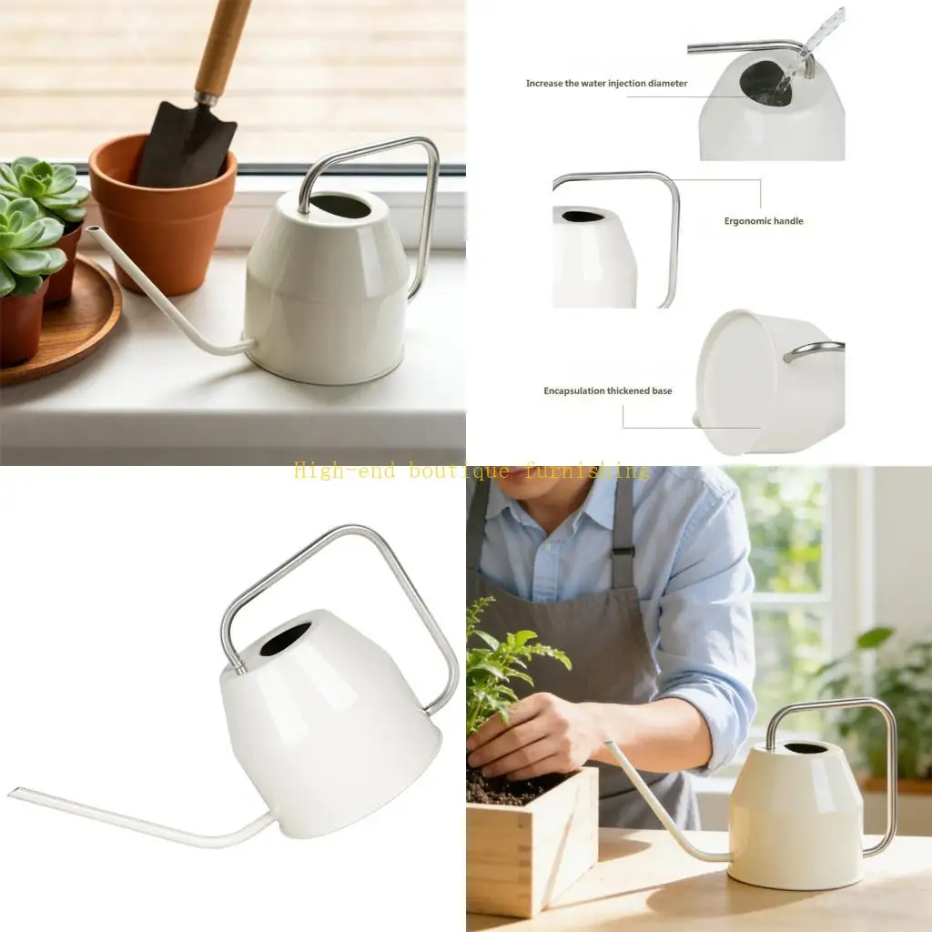 L9NB Retro Iron Watering Can For Succulents With Precise Spout And Rust Resistant
L9NB Retro Iron Watering Can For Succulents With Precise Spout And Rust Resistant