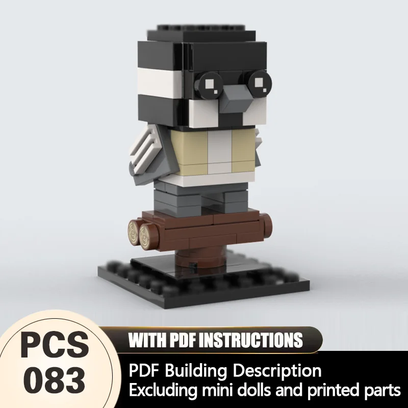 Creators Animal Series Model MOC Building Bricks Black Capped Chickadee Modular Technology Gifts Holiday Assemble Children Toys
Creators Animal Series Model MOC Building Bricks Black Capped Chickadee Modular Technology Gifts Holiday Assemble Children Toys
