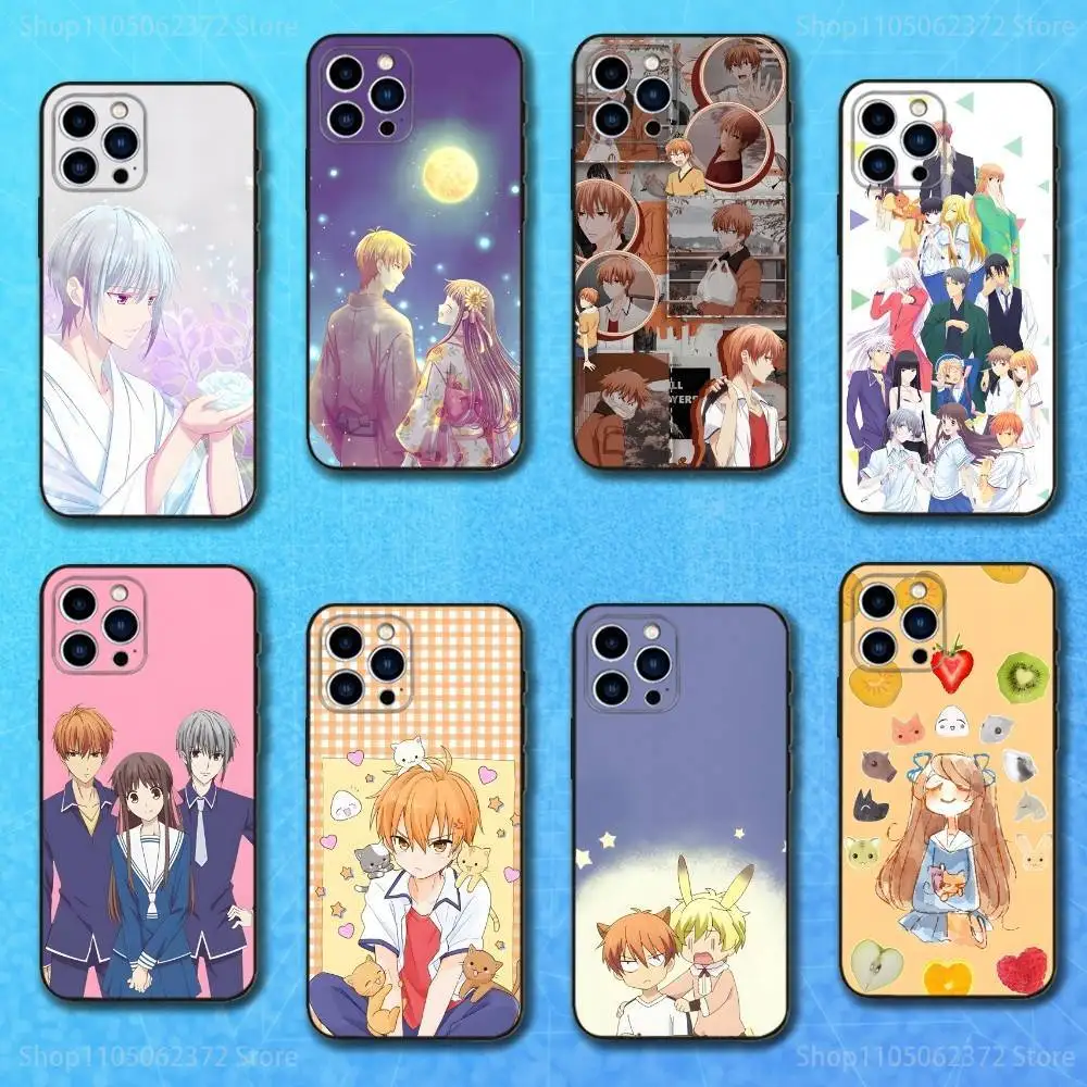 Anime F-Fruits B-Baskets Phone Case For iPhone 16,15,14,13,12,11 Plus,Pro Max,XS,X,XR,SE,Mini,8,7,Soft Silicone Black Cover
Anime F-Fruits B-Baskets Phone Case For iPhone 16,15,14,13,12,11 Plus,Pro Max,XS,X,XR,SE,Mini,8,7,Soft Silicone Black Cover