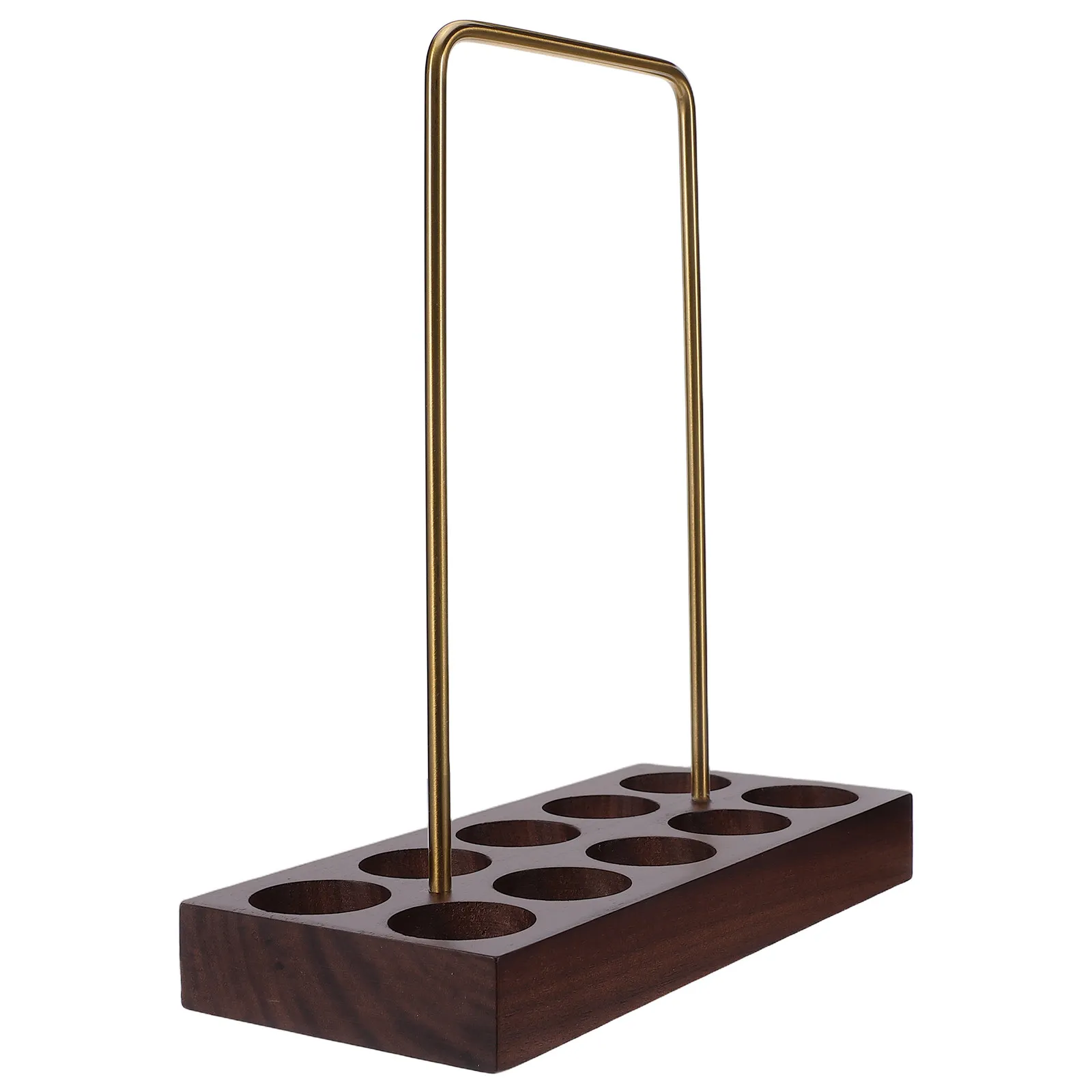 Coffee Bean Display Rack Wooden Base Test Tube Holder Glass Vials Storage Stand Coffee Station Organizer Kitchen Supplies
Coffee Bean Display Rack Wooden Base Test Tube Holder Glass Vials Storage Stand Coffee Station Organizer Kitchen Supplies