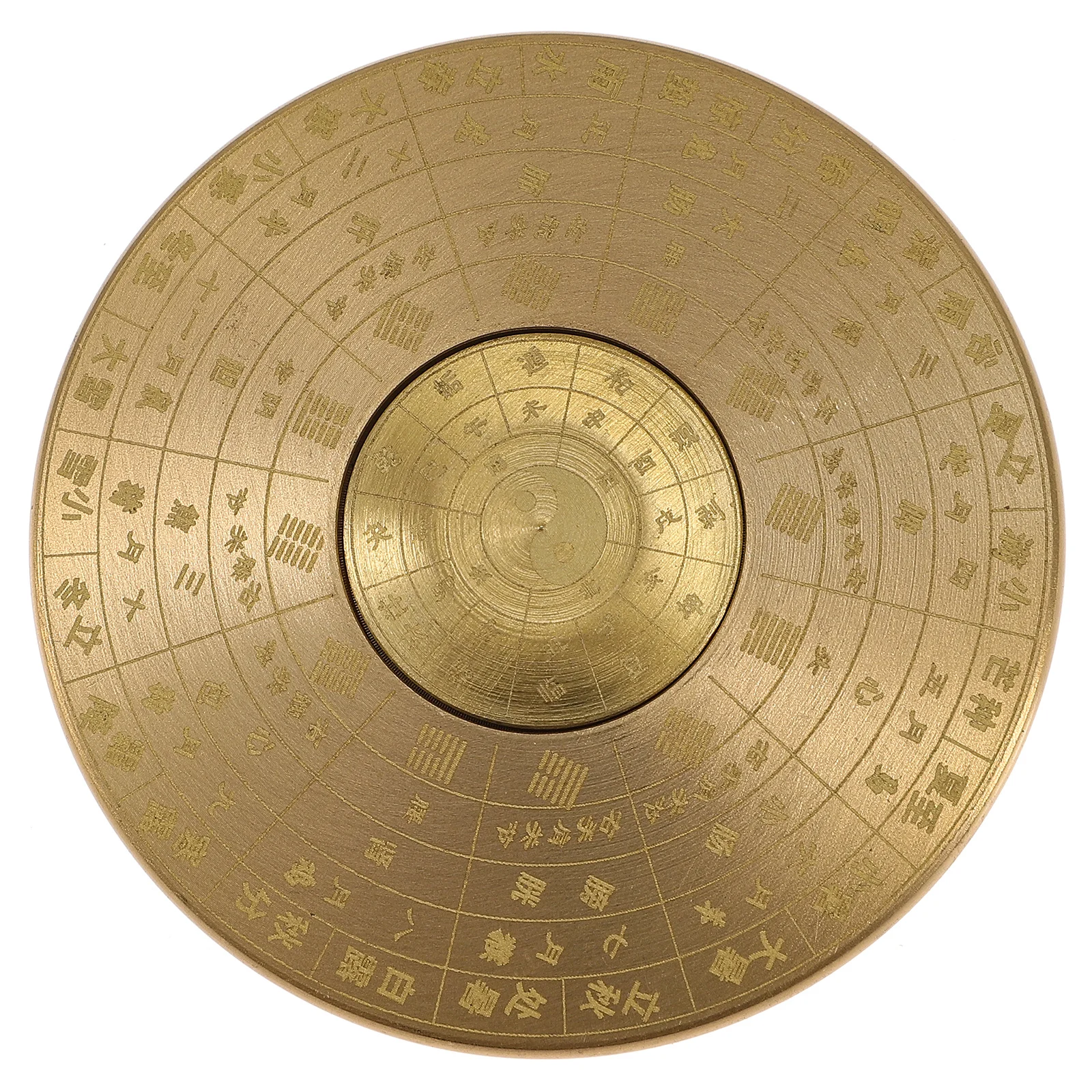 Brass Finger Gyro Taichi Eight Diagrams Rotating Stress Relief Portable Fingertip Fidget Metal Gyros for Adults
Brass Finger Gyro Taichi Eight Diagrams Rotating Stress Relief Portable Fingertip Fidget Metal Gyros for Adults