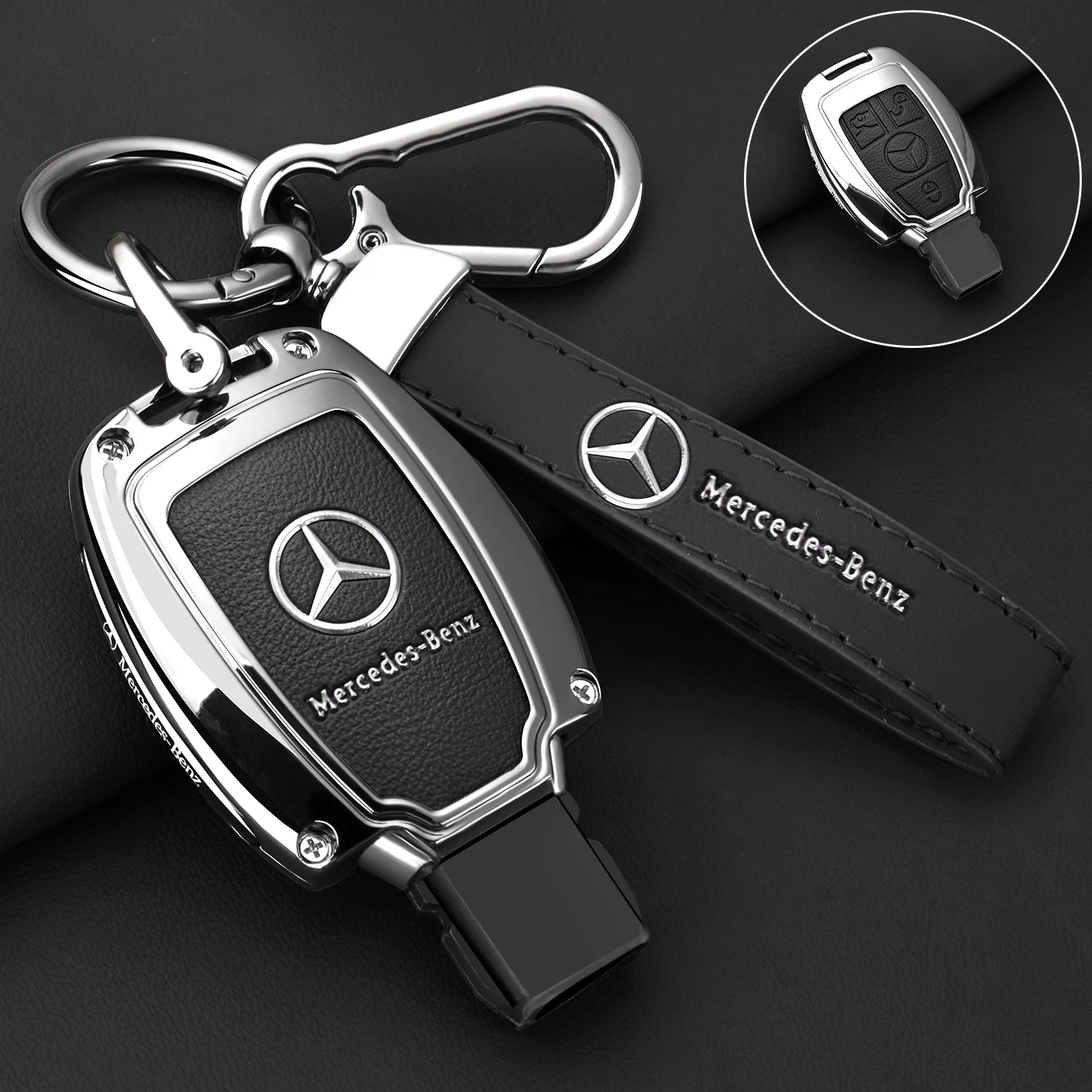 Car Key Case Fob Cover Holder Shell for Mercedes Benz A B C E GL S GLA GLK CLS Class AMG W204 W205 W212 W463 W176 Accessories
Car Key Case Fob Cover Holder Shell for Mercedes Benz A B C E GL S GLA GLK CLS Class AMG W204 W205 W212 W463 W176 Accessories