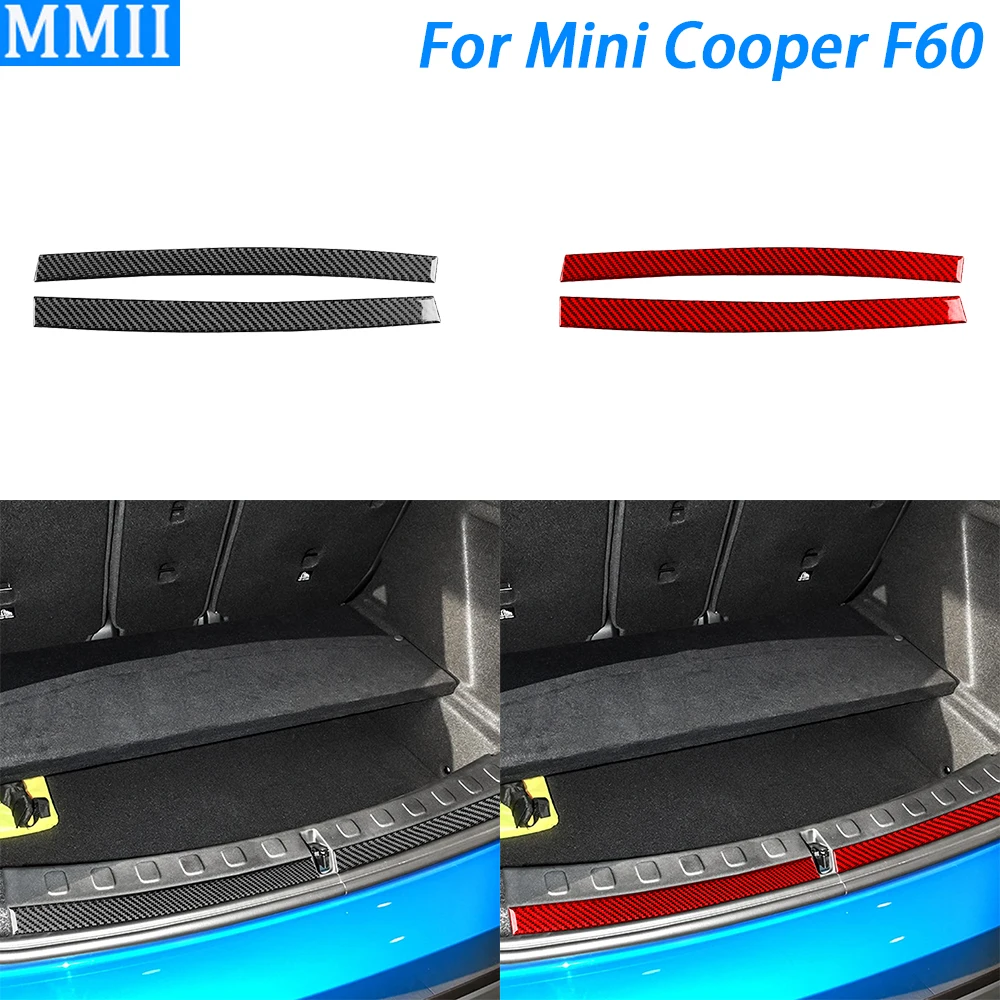 For Mini Cooper F60 Countryman 2017-2023 Carbon Fiber Rear Trunk Bumper Panel Decorative Strips Car Interior Accessories Sticker
For Mini Cooper F60 Countryman 2017-2023 Carbon Fiber Rear Trunk Bumper Panel Decorative Strips Car Interior Accessories Sticker