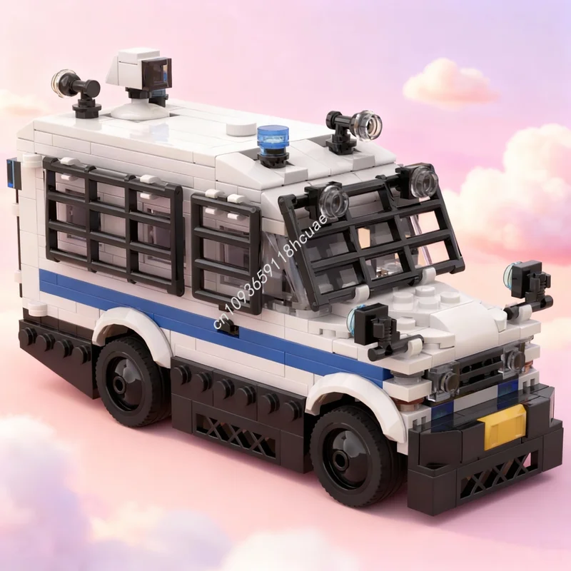 386pcs MOC Police Armoured Truck City Model Building Blocks Architecture Toys Assemble Creative Christmas Gift Idea Education
386pcs MOC Police Armoured Truck City Model Building Blocks Architecture Toys Assemble Creative Christmas Gift Idea Education