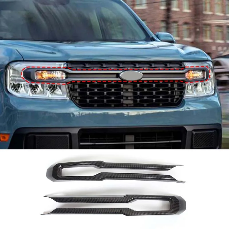 For Ford Maverick 2022 Style Front Grille Trim Strips 2 Pcs Strip Cover Frame Car Decorations Stickers
For Ford Maverick 2022 Style Front Grille Trim Strips 2 Pcs Strip Cover Frame Car Decorations Stickers