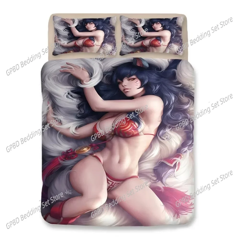 Anime Sexy Lady Comfortable Duvet Quilt Cover Pillowcase Bedding Set Children Bedroom Decoration Home Textile
Anime Sexy Lady Comfortable Duvet Quilt Cover Pillowcase Bedding Set Children Bedroom Decoration Home Textile