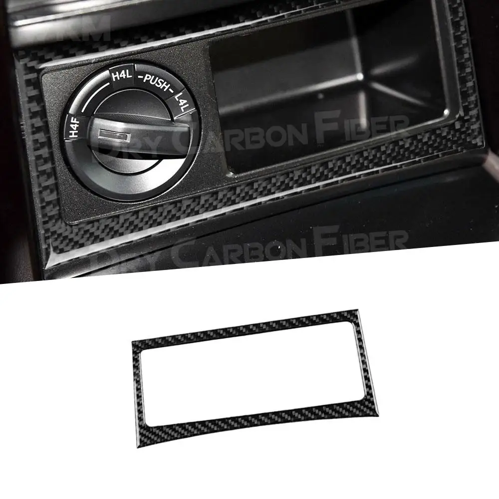 Carbon Fiber Car Four-Wheel Drive Switch Panel Trim Frame Cover Sticker For Toyota Land Cruiser Prado 2010-2018 Accessories
Carbon Fiber Car Four-Wheel Drive Switch Panel Trim Frame Cover Sticker For Toyota Land Cruiser Prado 2010-2018 Accessories