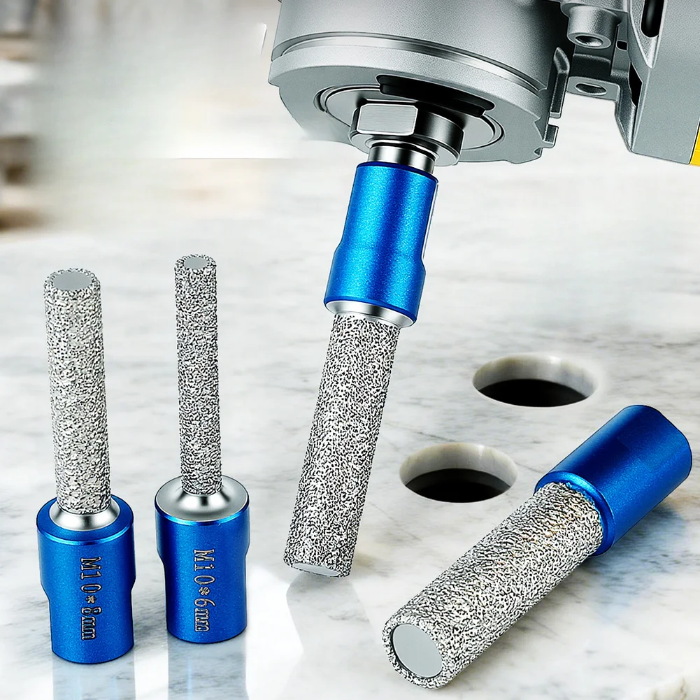 1pcs Straight Router M10- Vacuum Brazed Core Drill Bit 6-12mm Milling Cutter For Porcelain Tiles Granite Marble Dry Drilling Bit
1pcs Straight Router M10- Vacuum Brazed Core Drill Bit 6-12mm Milling Cutter For Porcelain Tiles Granite Marble Dry Drilling Bit
